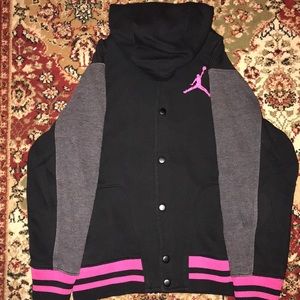 Girls Jordan hoodie.